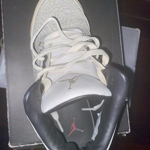 Jordan flip white 3s